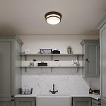 Потолочный светильник с белым матовым стеклянным плафоном в форме перевернутого конуса Hinkley варинант исполнения - 16 | Loft Concept во Владивостоке