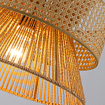 Подвесной светильник с абажуром из натуральных материалов Light Inside the Cell варинант исполнения - 6 | Loft Concept во Владивостоке