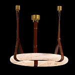 Люстра в форме обруча из натурального камня Minerals of Light варинант исполнения - 4 | Loft Concept во Владивостоке