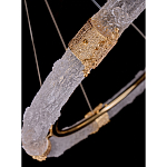 Люстра в форме кольца с золотым декором Warm Heavenly Light варинант исполнения - 3 | Loft Concept во Владивостоке