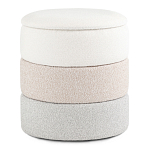 Пуф Three Colors в ткани букле из трех цветов  варинант исполнения - 1 | Loft Concept во Владивостоке