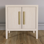 Тумбочка Primo с дверцами шпон Светлый дуб варинант исполнения - 2 | Loft Concept во Владивостоке