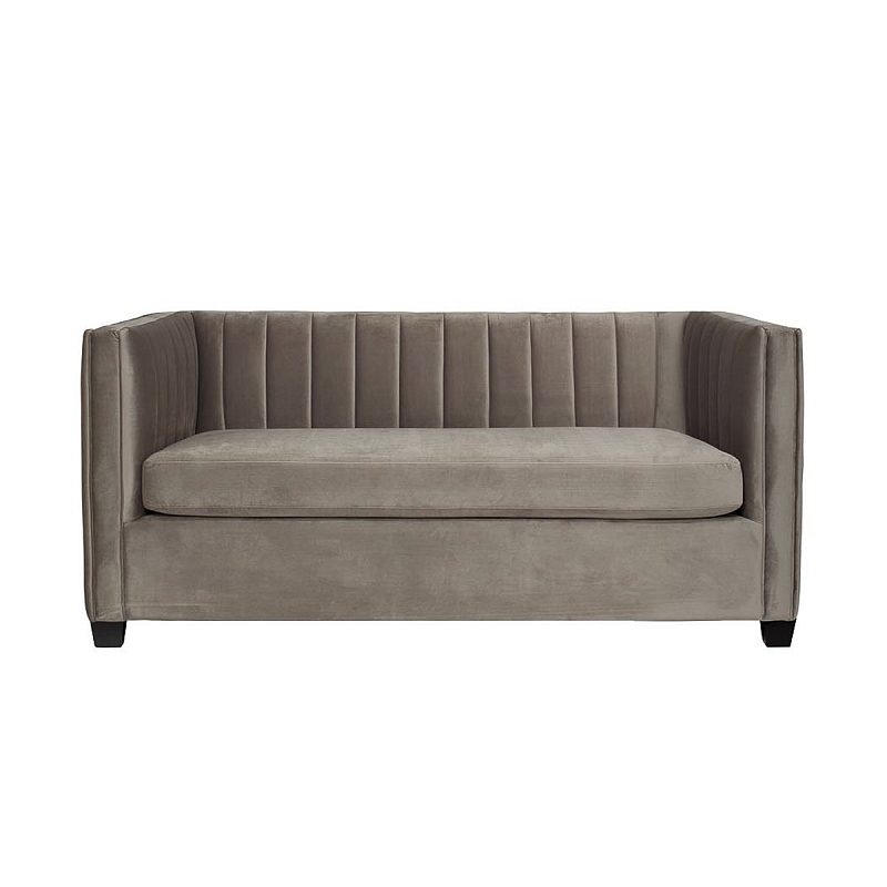 Диван Manhattan sofa Velvet Серый во Владивостоке | Loft Concept 
