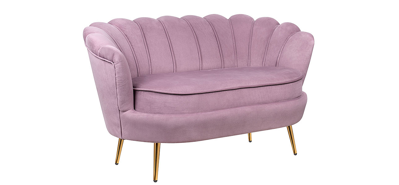 Диван розовый seashell pink Диван розовый seashell pink - Loft-Concept во Владивостоке