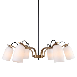 Люстра с белыми плафонами May-lily