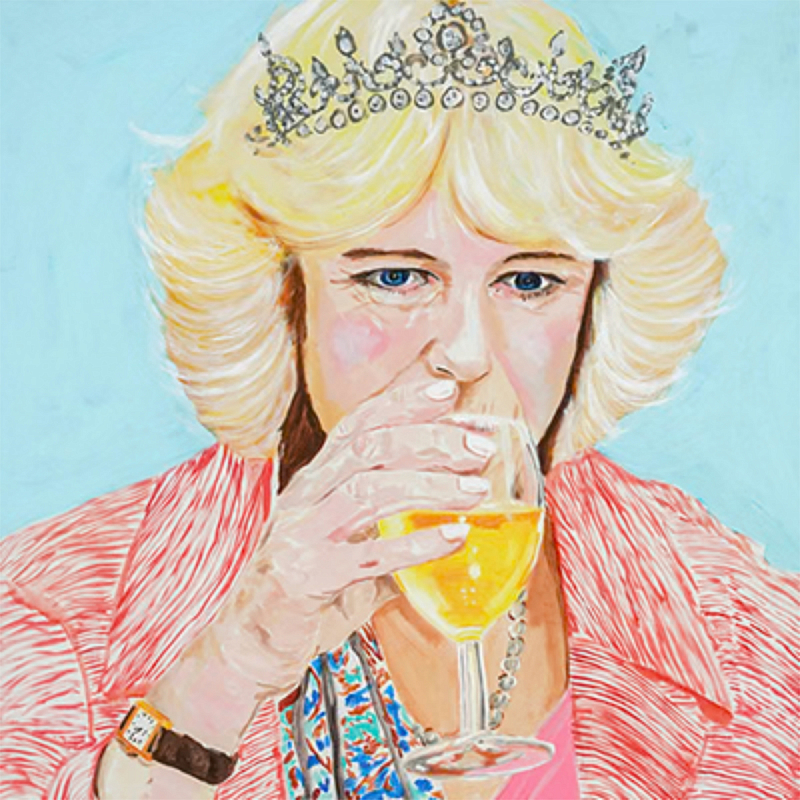 Картина Camilla Having a Personality Drink Мульти Картина Camilla Having a Personality Drink Мульти во Владивостоке | Loft Concept