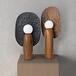 Настольная лампа из дерева Decorative Wooden Lamp варинант исполнения - 2 | Loft Concept во Владивостоке