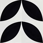 Дизайнерская плитка с узором Лепесток варинант исполнения - 3 | Loft Concept во Владивостоке