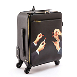 Чемодан дорожный SELETTI Travel Kit Trolley Lipstick Black варинант исполнения - 2 | Loft Concept во Владивостоке