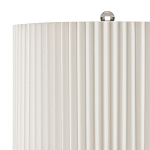 Настольная лампа с плиссированным цилиндрическим абажуром Tightened Waist варинант исполнения - 2 | Loft Concept во Владивостоке