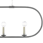 Люстра линейная в овальной раме Traditional Clean Lines варинант исполнения - 1 | Loft Concept во Владивостоке