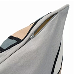 Чехол на подушку с рисунком и вышивкой Aurora Allure Drift варинант исполнения - 3 | Loft Concept во Владивостоке