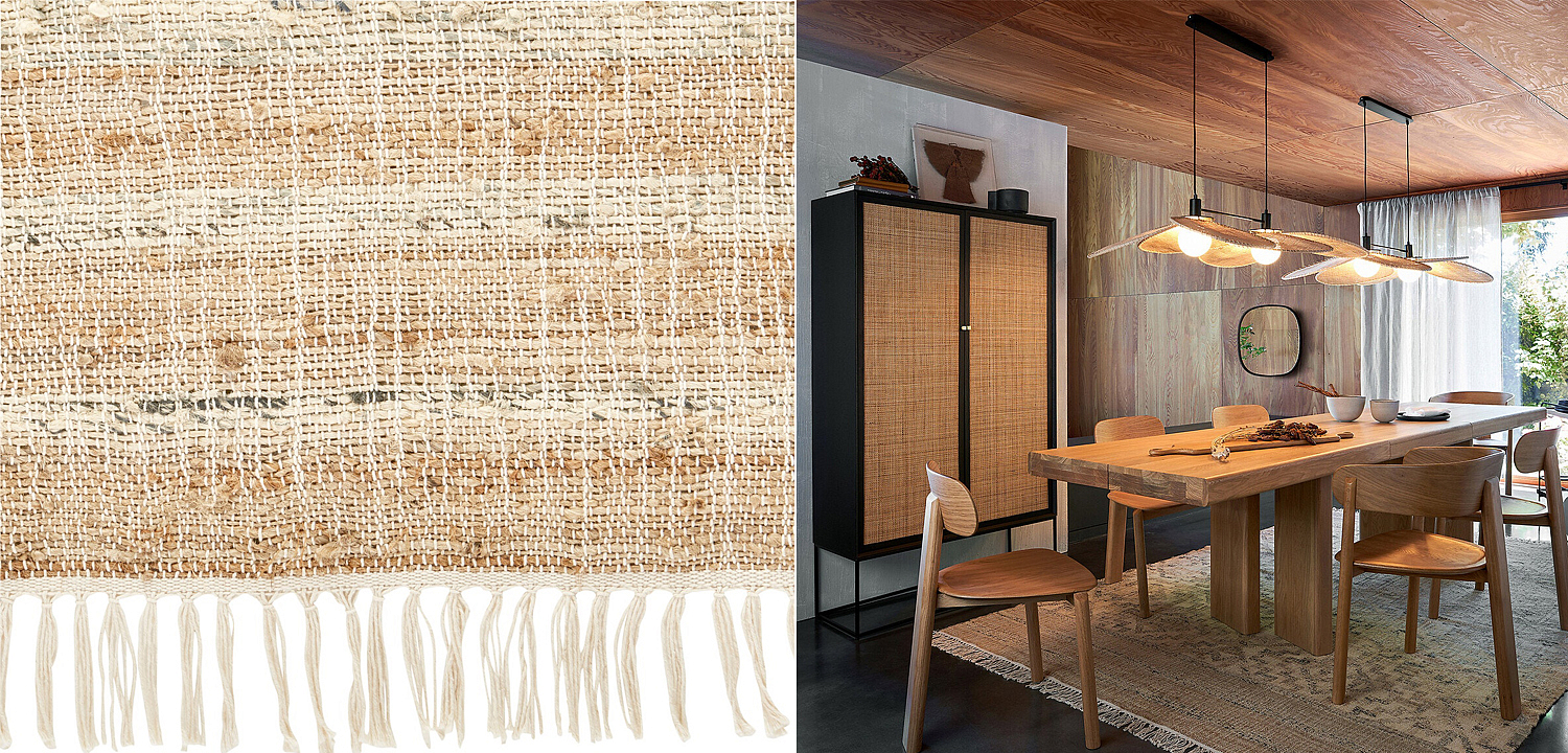 Ковер Graphic Carpet джут и хлопок Ковер Graphic Carpet джут и хлопок - Loft-Concept во Владивостоке