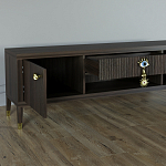 TV-тумба Дизайнерская Elsa Dreams Walnut варинант исполнения - 3 | Loft Concept во Владивостоке