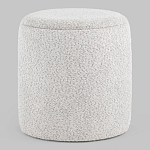 Дизайнерский Пуф Букле Poof Alice Light Gray Boucle  варинант исполнения - 4 | Loft Concept во Владивостоке