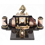 Настольный письменный набор из яшмы с декором в виде орла Manager Organizer варинант исполнения - 1 | Loft Concept во Владивостоке