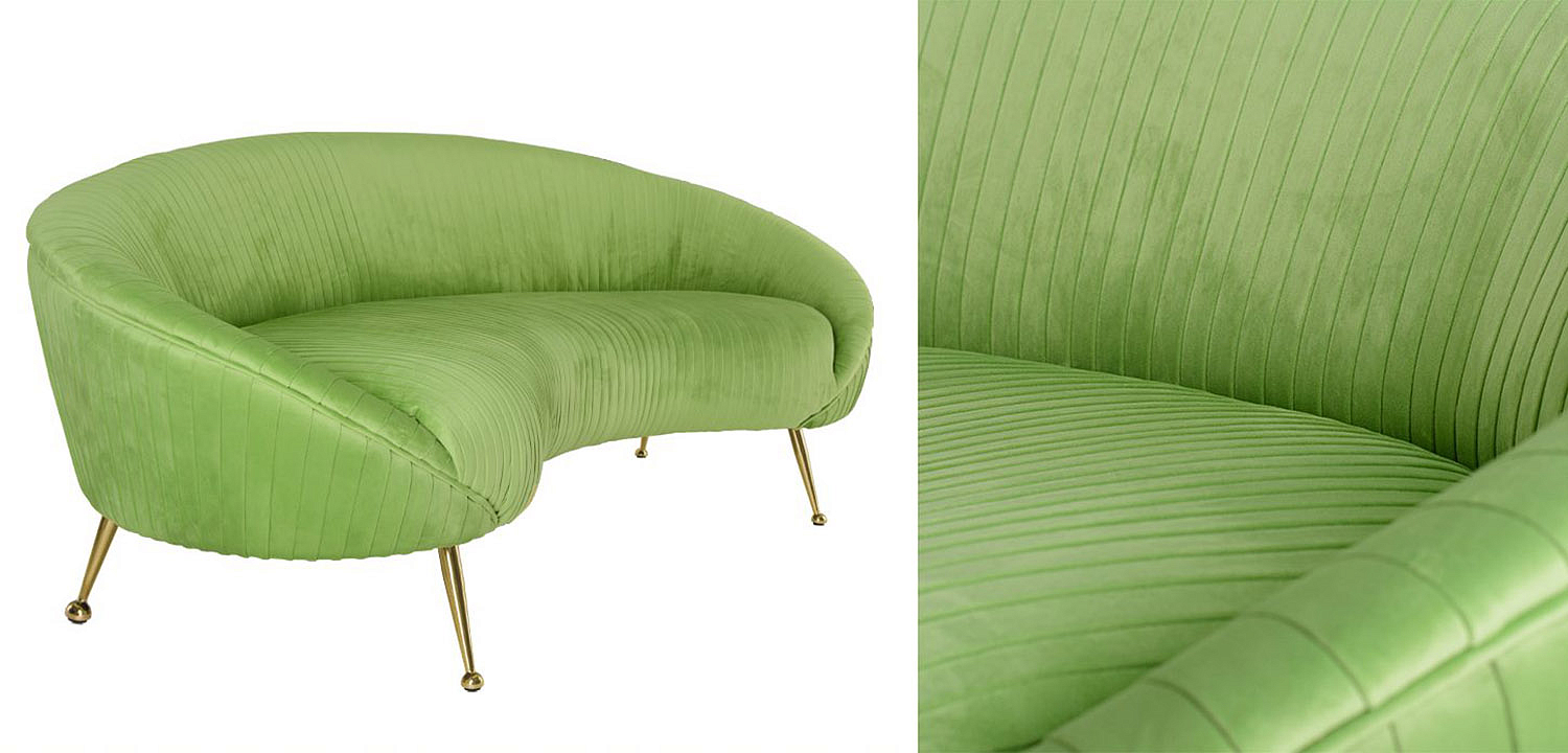 Диван Pebernat Lounge Sofa green Диван Pebernat Lounge Sofa green - Loft-Concept во Владивостоке