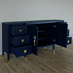 Большой Комод-буфет Elsa Dreams Blue с ящиками варинант исполнения - 6 | Loft Concept во Владивостоке