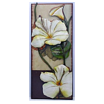 Аксессуар настенный из металла Blank Space White Flowers варинант исполнения - 1 | Loft Concept во Владивостоке