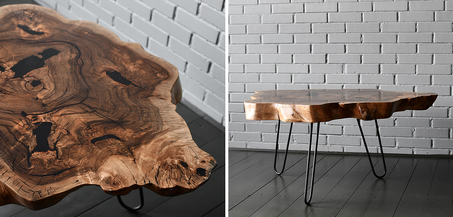 Кофейный стол Rohan Industrial Metal Rust Coffee Table Кофейный стол Rohan Industrial Metal Rust Coffee Table - Loft-Concept во Владивостоке
