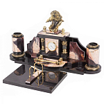 Настольный письменный набор из яшмы с декором в виде орла Manager Organizer варинант исполнения - 2 | Loft Concept во Владивостоке