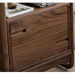 Вешалка деревянная с 2- мя ящиками Moon Walnut Furniture варинант исполнения - 8 | Loft Concept во Владивостоке