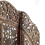 Ширма с  орнаментом ручная резьба Indian Antique Furniture варинант исполнения - 2 | Loft Concept во Владивостоке