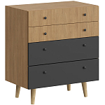 Комод с принтом на ящиках Elise Chest of Drawers варинант исполнения - 10 | Loft Concept во Владивостоке
