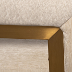 Полукресло Valbonne Chair cream velour варинант исполнения - 4 | Loft Concept во Владивостоке