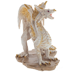 Декоративная статуэтка Дракон Dragon Beige Gold Statuette варинант исполнения - 2 | Loft Concept во Владивостоке