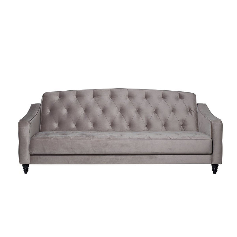 Диван Abbyson Emily Tufted Sofa Gray Серый Диван Abbyson Emily Tufted Sofa Gray Серый во Владивостоке | Loft Concept
