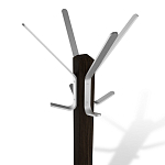 Вешалка с квадратным основанием и 4-мя металлическими крючками Industrial Metal Rust варинант исполнения - 2 | Loft Concept во Владивостоке