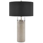 Настольная лампа на сером бетонном основании Delicate Brutality варинант исполнения - 2 | Loft Concept во Владивостоке