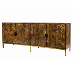 Широкая тумба с фактурным фасадом Termite варинант исполнения - 6 | Loft Concept во Владивостоке