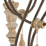 Люстра с состаренными резными элементами Big Graceful Profile варинант исполнения - 2 | Loft Concept во Владивостоке