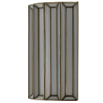 Бра с абажуром из панелей белого молочного стекла Stunned by Light варинант исполнения - 4 | Loft Concept во Владивостоке