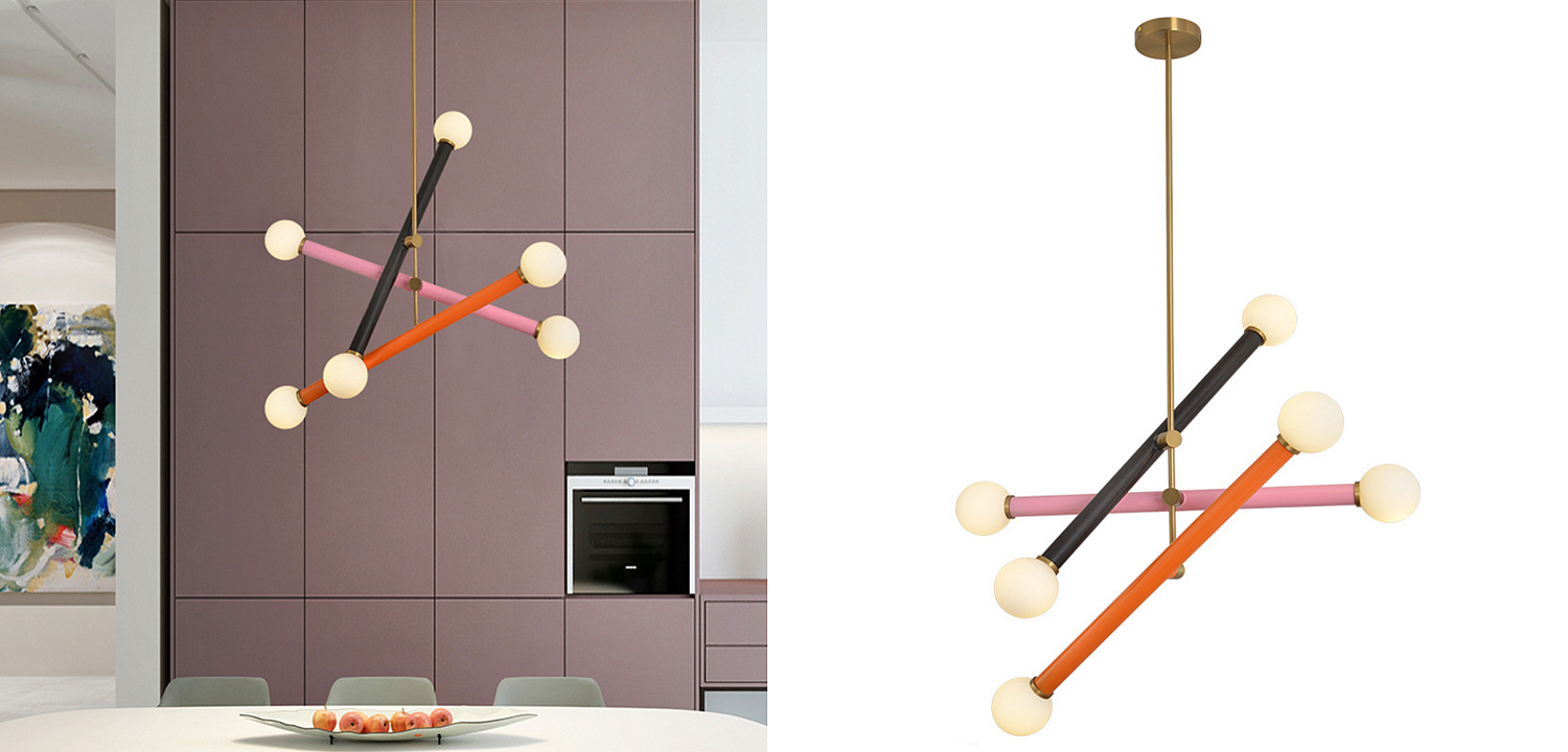 Дизайнерский светильник Paxton Pink Дизайнерский светильник Paxton Pink - Loft-Concept во Владивостоке