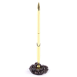 Ручка шариковая металлическая на подставке из натурального камня Metal Stone Pens варинант исполнения - 8 | Loft Concept во Владивостоке
