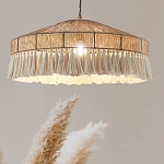 Люстра круглая плетеная с кисточками Dome Sun Glow варинант исполнения - 2 | Loft Concept во Владивостоке