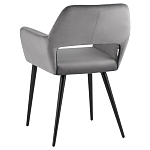 Стул с подлокотниками серый NEASAN STOOL варинант исполнения - 5 | Loft Concept во Владивостоке