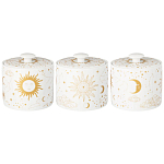 Чайный сервиз из фарфора с рисунком звезд и созвездий на 6 персон 14 предметов Porcelain Astronomy Collection варинант исполнения - 2 | Loft Concept во Владивостоке