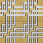 Дизайнерская плитка с узором Ступени варинант исполнения - 1 | Loft Concept во Владивостоке