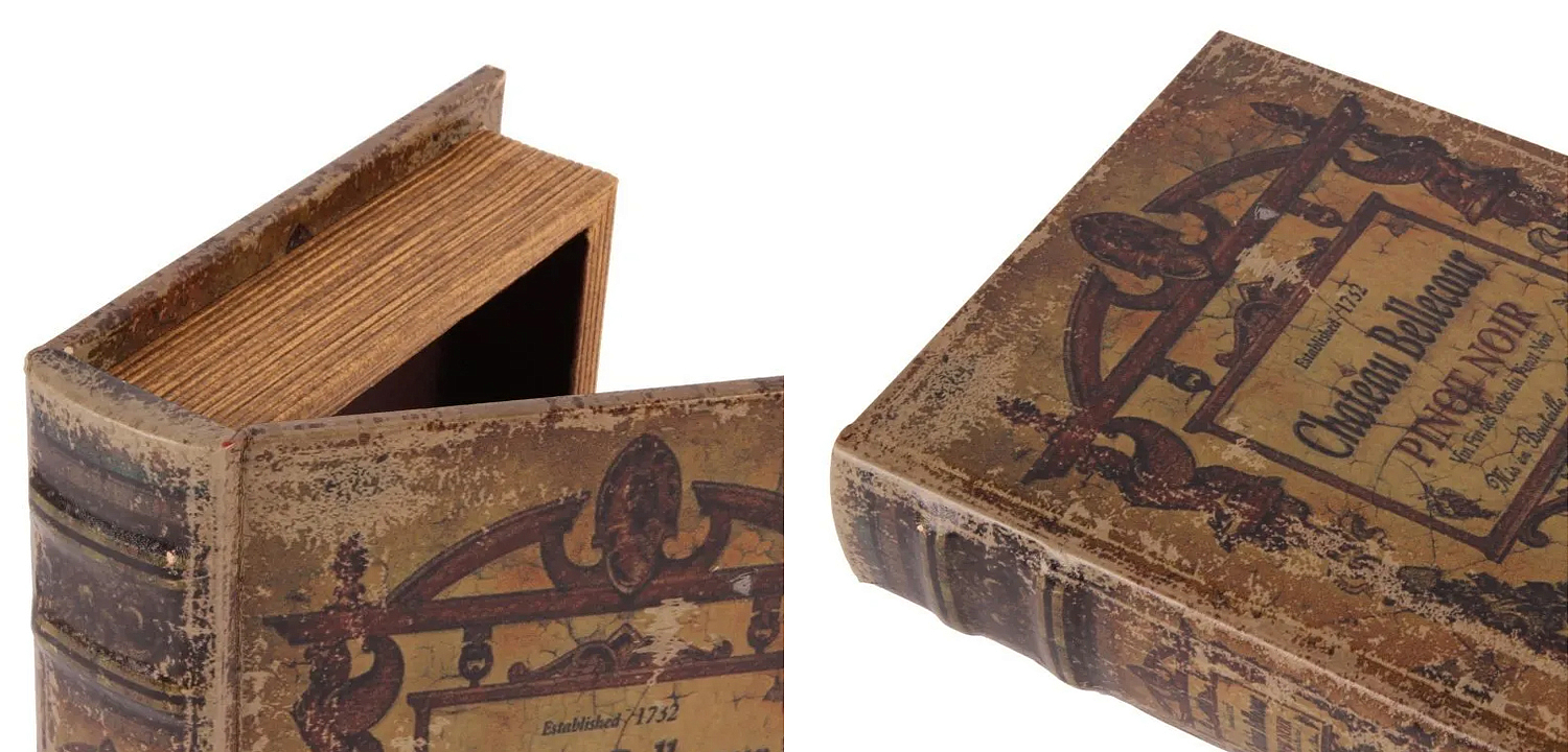 Шкатулка-книга Vintage Book Box Шкатулка-книга Vintage Book Box - Loft-Concept во Владивостоке