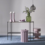 Подсвечник фигурный розовый Bright Accent 36 см варинант исполнения - 4 | Loft Concept во Владивостоке