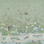 Обои ручная роспись Temple Newsam Mercury Grey варинант исполнения - 2 | Loft Concept во Владивостоке