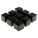 Камни для охлаждения виски из чёрного змеевика Natural Stone Cube варинант исполнения - 3 | Loft Concept во Владивостоке