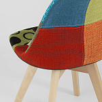 Стул с обивкой в стиле пэчворк Arvika варинант исполнения - 6 | Loft Concept во Владивостоке