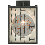 Бра с круглой зеркальной вставкой с эффектом ржавчины Stunning Radiance варинант исполнения - 2 | Loft Concept во Владивостоке