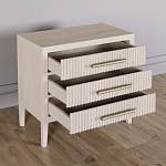 Тумба Primo  с тремя ящиками шпон Светлый дуб варинант исполнения - 4 | Loft Concept во Владивостоке