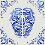 Плитка с узором Мозг варинант исполнения - 2 | Loft Concept во Владивостоке